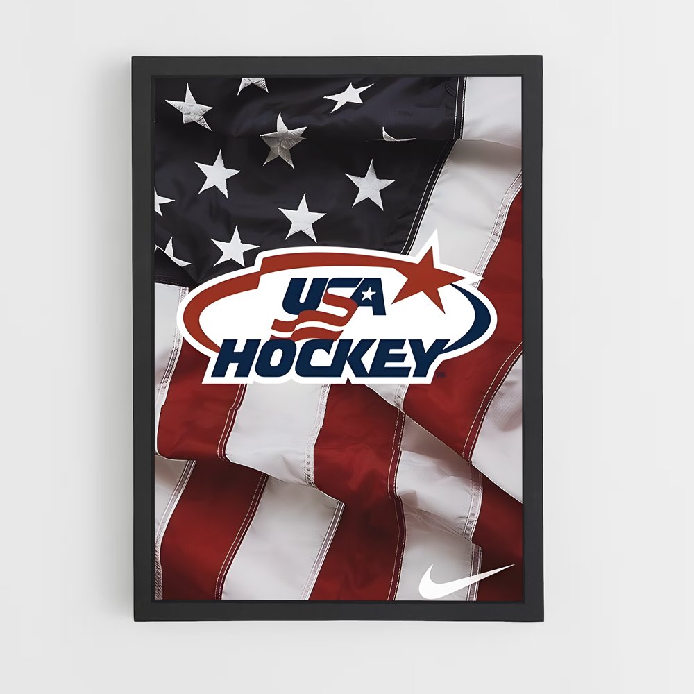 Poster Fier de l'Étoile – affiche Hockey sur glace (vue 2)